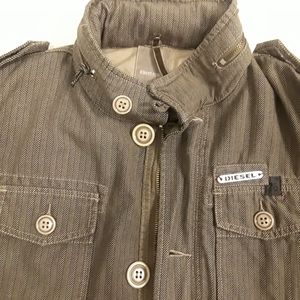 Diesel army style field jacket SIZE MEDIUM